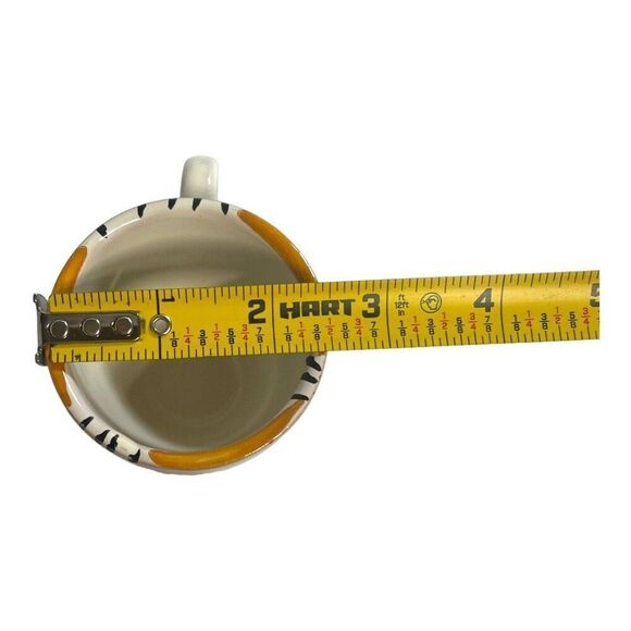 Italian Souvenir Coffee Tea Set 2 Cups Mugs Pottery Calabria VTG map landmarks - Picture 11 of 13